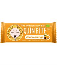 Quin Bite Choco/Orange Dadelbar Økologisk, Glutenfri & Vegansk 30 g OBS PÅ DATO